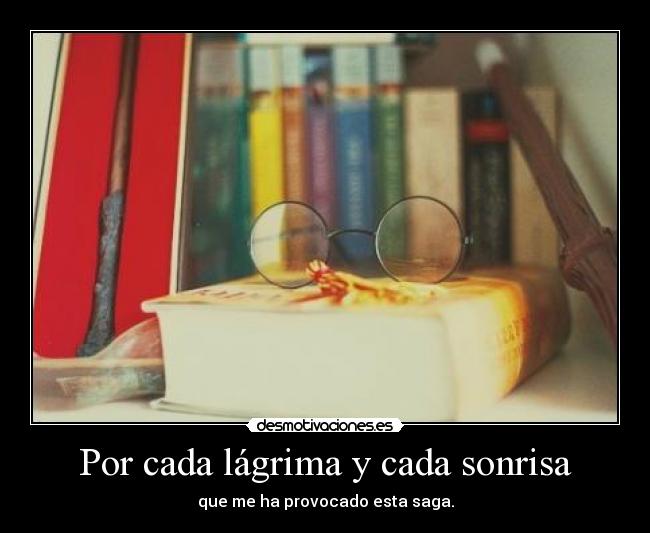 Por cada lágrima y cada sonrisa -