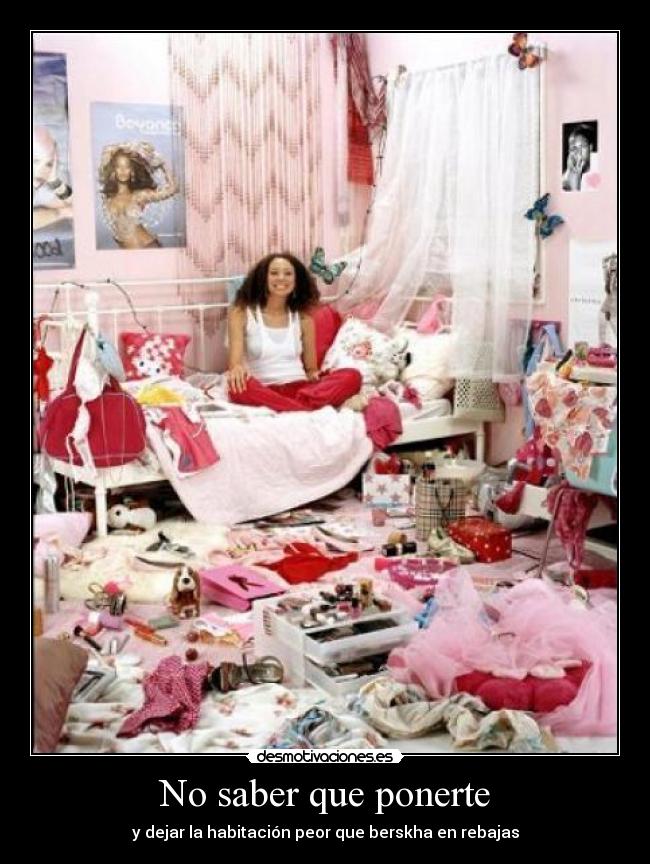 No saber que ponerte -