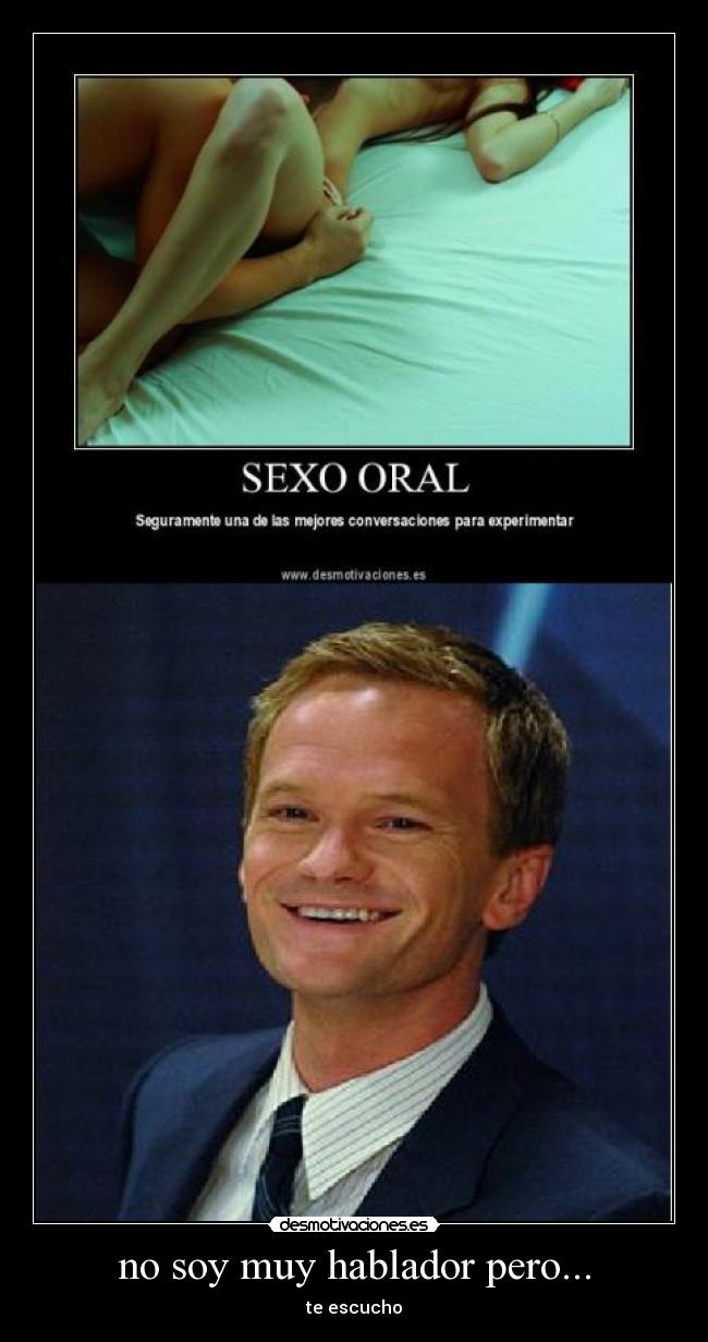 no soy muy hablador pero... - 