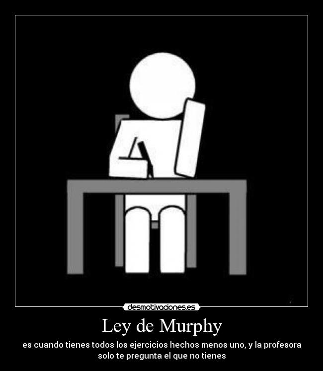 Ley de Murphy -
