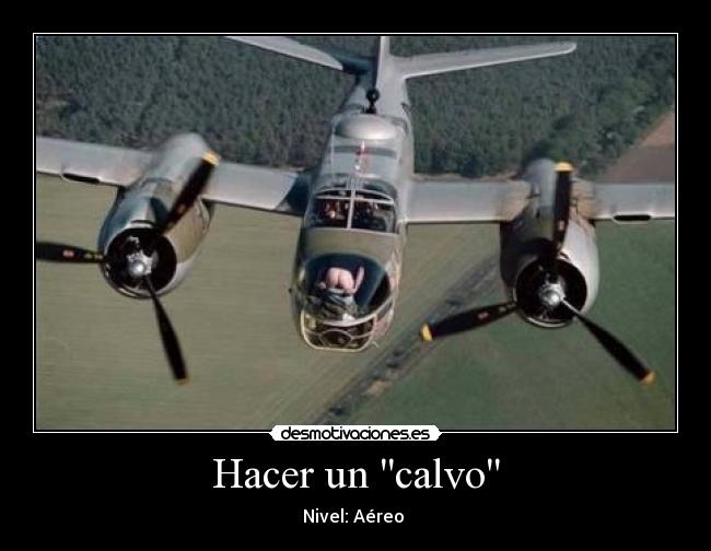 Hacer un calvo - 