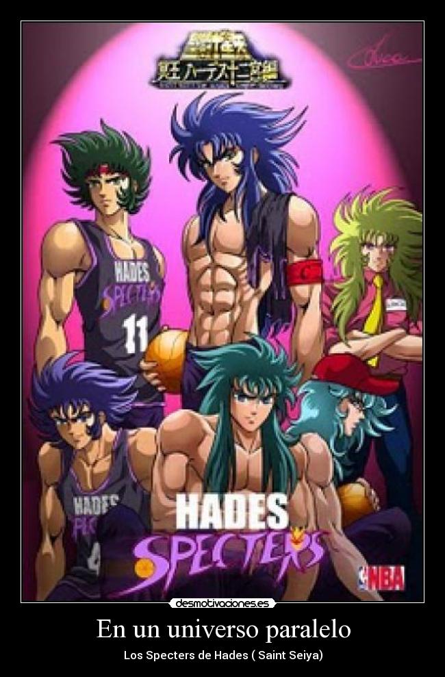 En un universo paralelo - Los Specters de Hades ( Saint Seiya)