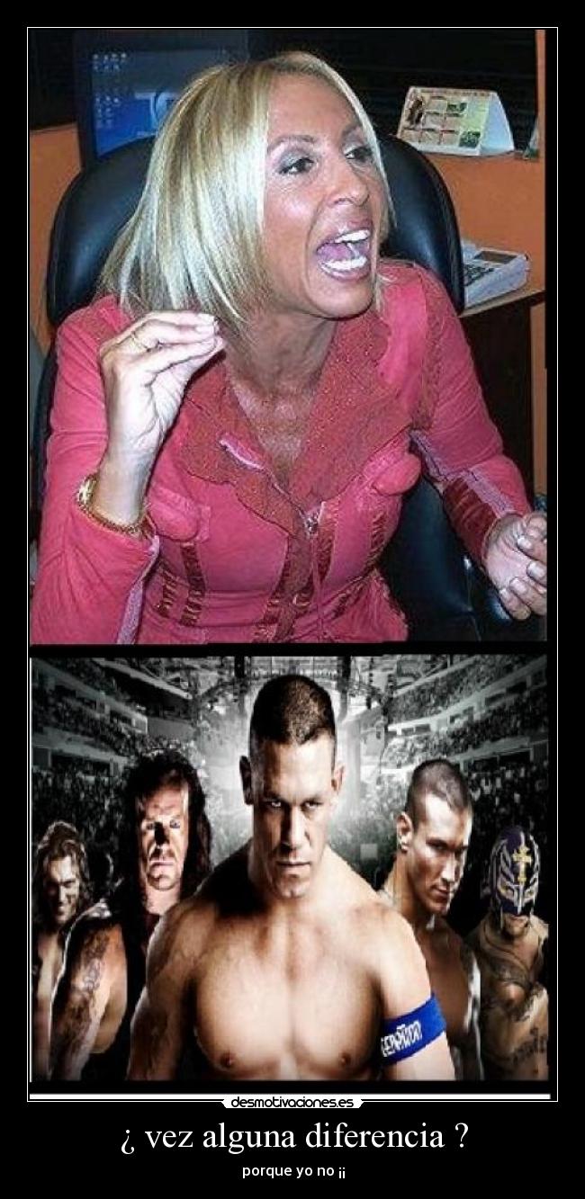 ¿ vez alguna diferencia ? - porque yo no ¡¡