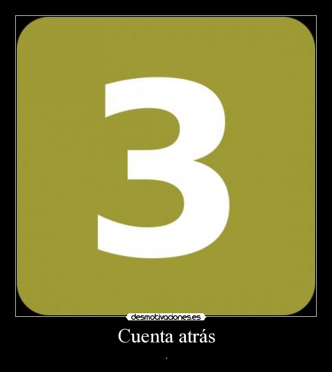 Cuenta atrás - .