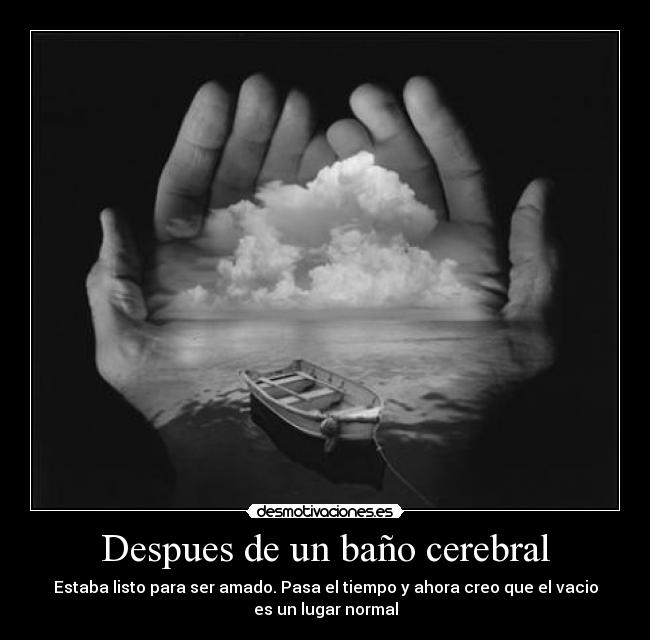 Despues de un baño cerebral - 