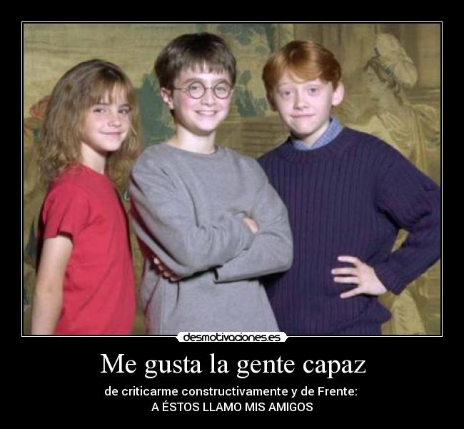 Me gusta la gente capaz - 