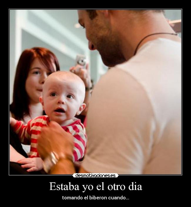 Estaba yo el otro dia -