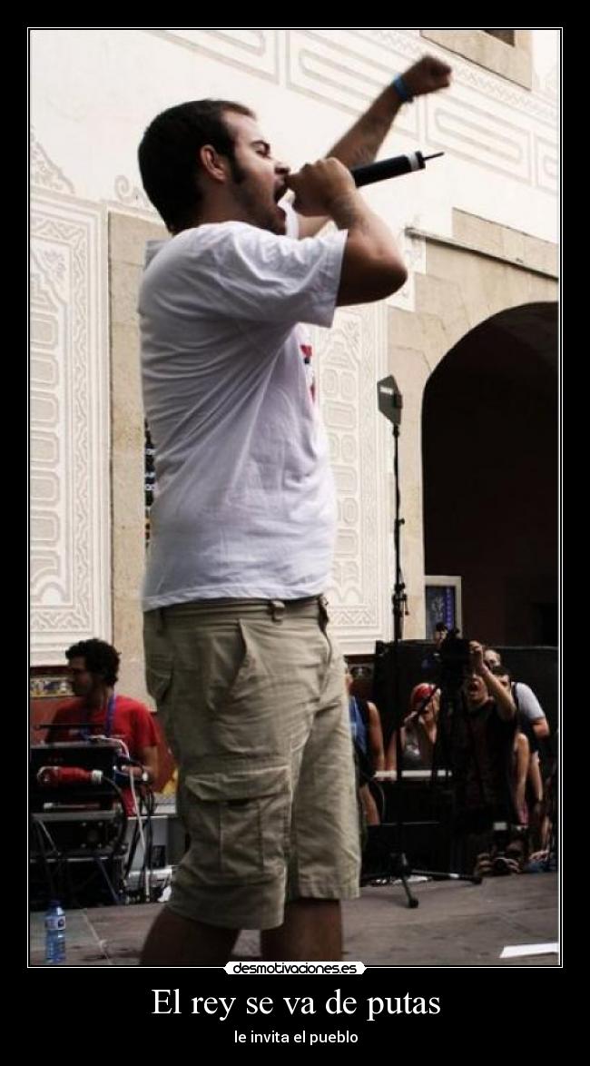 El rey se va de putas - le invita el pueblo