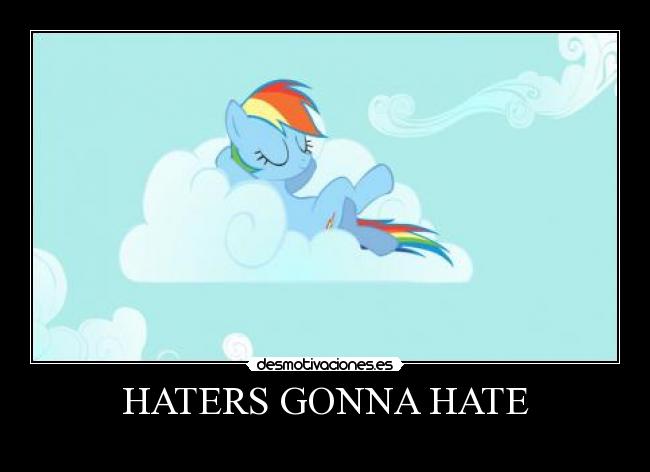 HATERS GONNA HATE - 