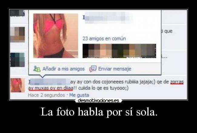 La foto habla por sí sola. - 