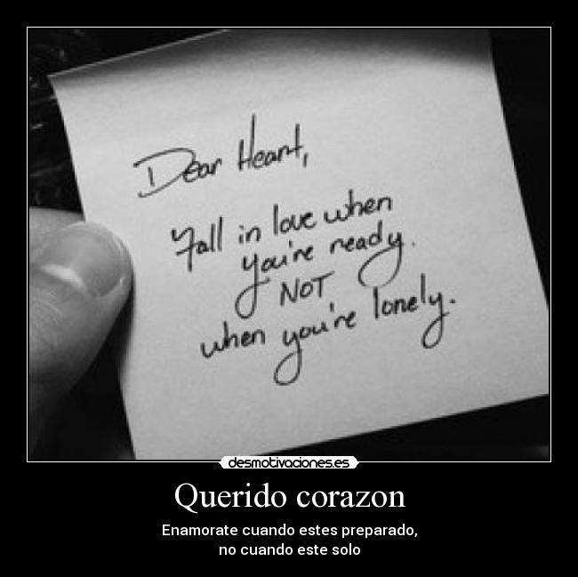 Querido corazon -