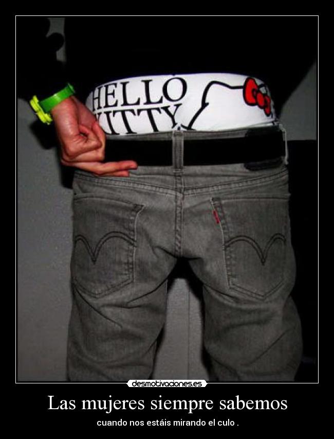 Las mujeres siempre sabemos -