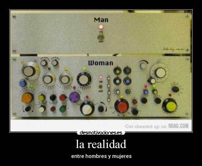 la realidad - entre hombres y mujeres