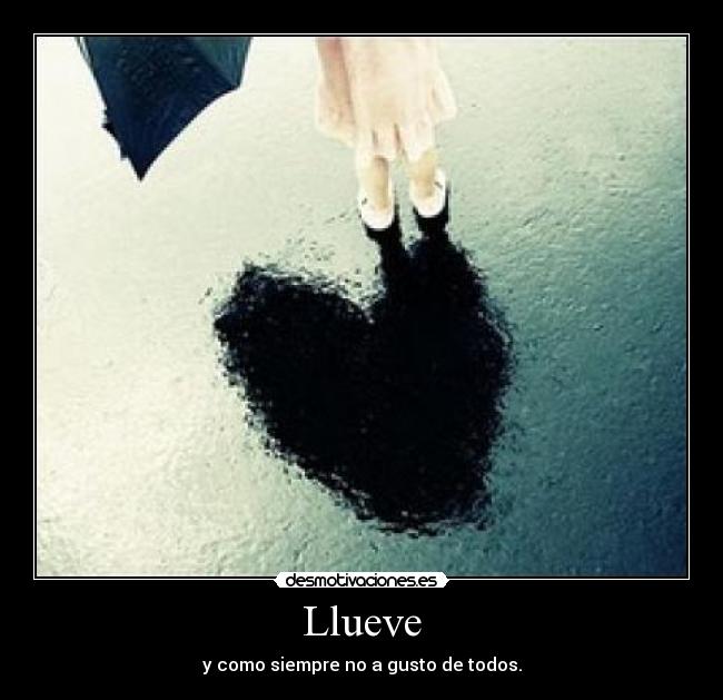 Llueve -