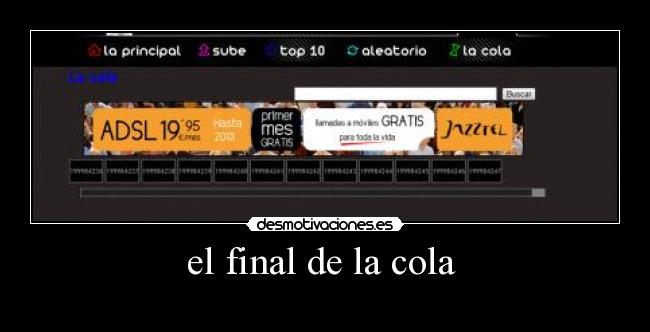 carteles final cola desmotivaciones