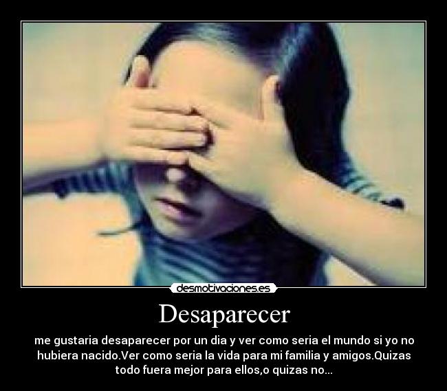 Desaparecer - 
