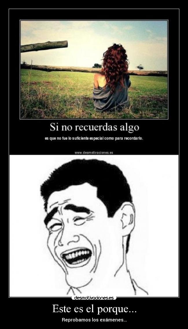 Este es el porque... -