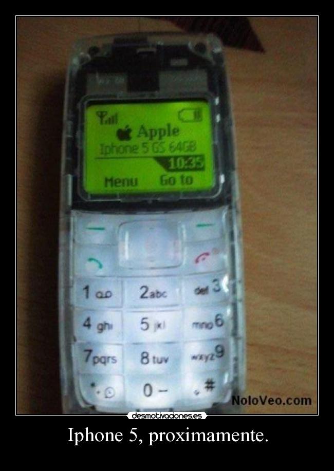 Iphone 5, proximamente. -