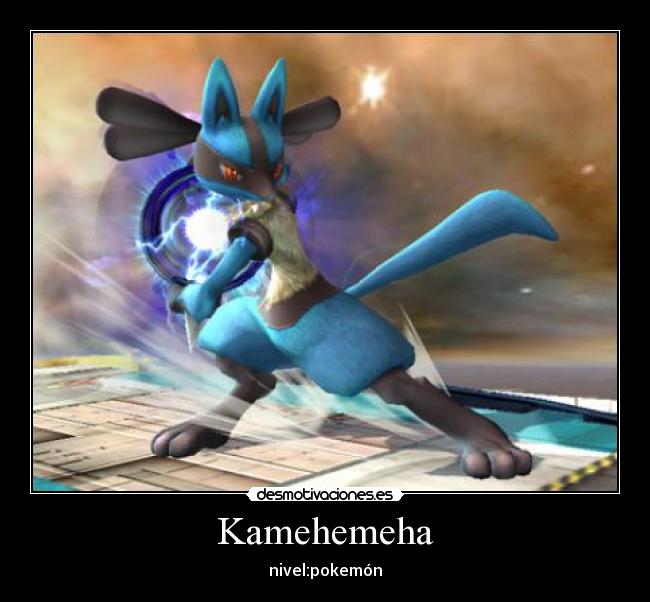 Kamehemeha - nivel:pokemón