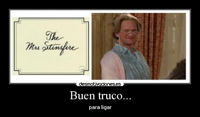 Buen truco... - para ligar