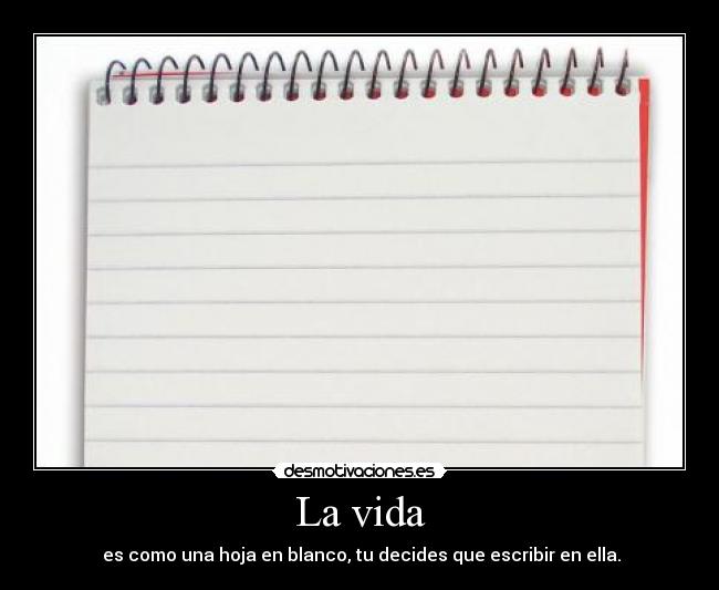 La vida -