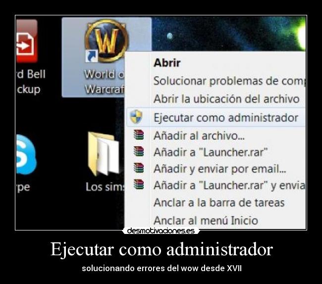 Ejecutar como administrador - 