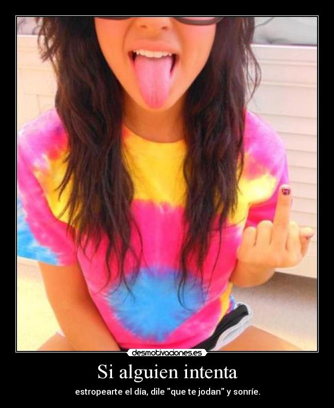 Si alguien intenta - 