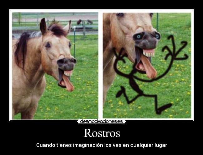 Rostros - Cuando tienes imaginación los ves en cualquier lugar