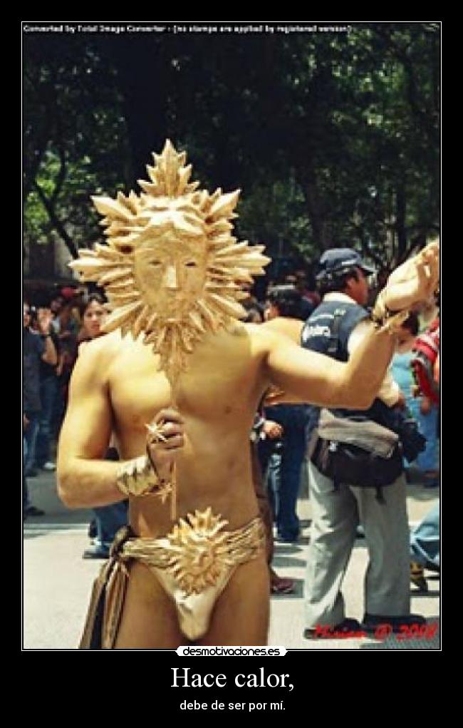 carteles calor desmotivaciones