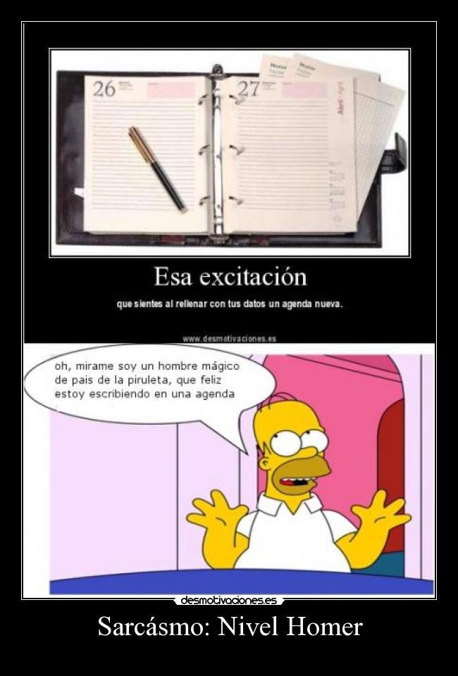Sarcásmo: Nivel Homer - 