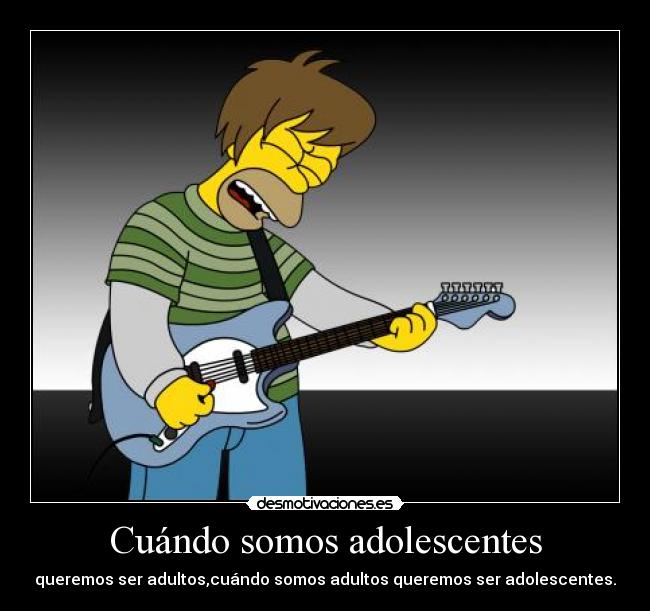 Cuándo somos adolescentes - 