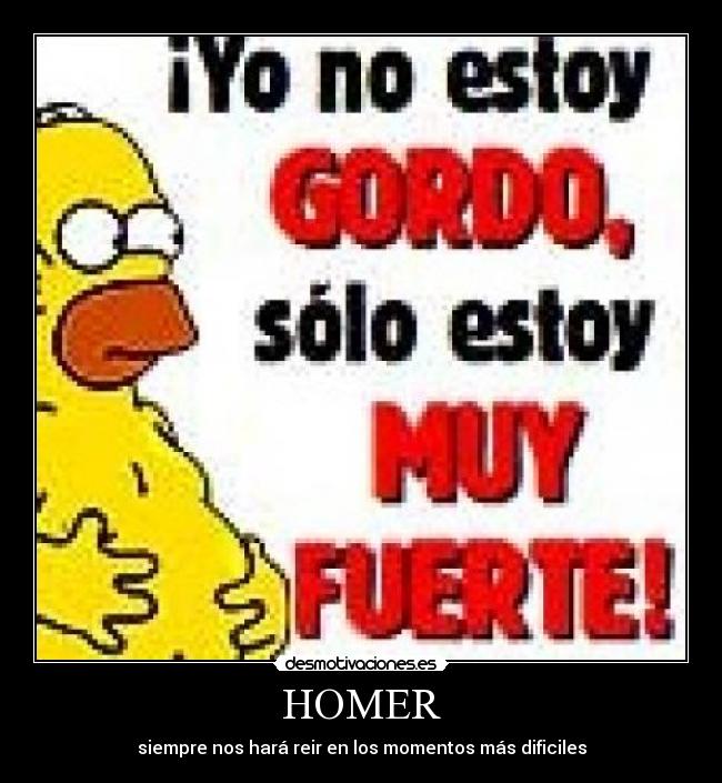 HOMER - siempre nos hará reir en los momentos más dificiles