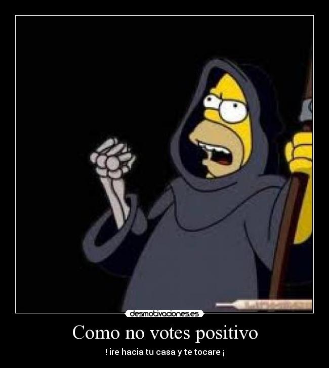 Como no votes positivo -