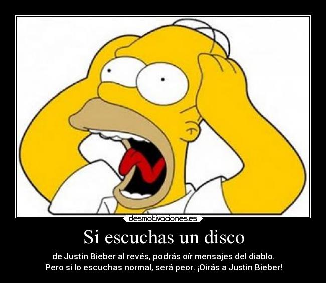 Si escuchas un disco -