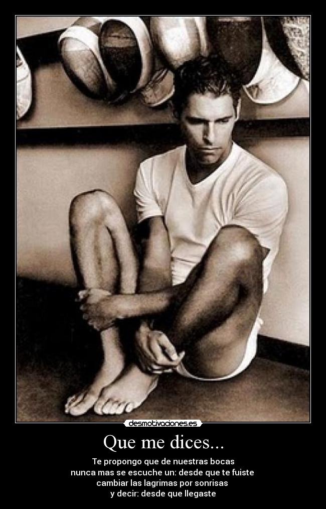 Que me dices... - 