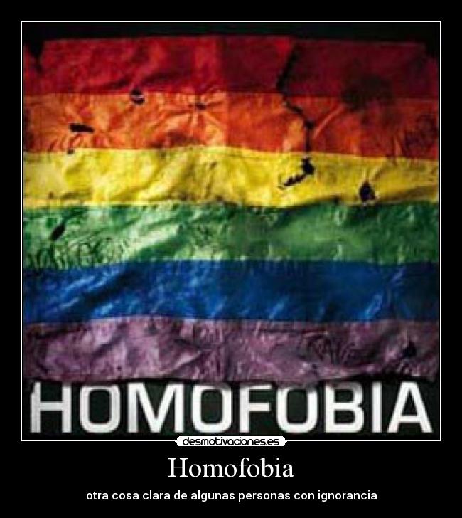 Homofobia -