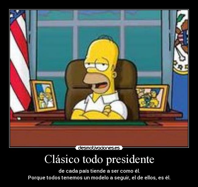 Clásico todo presidente - 