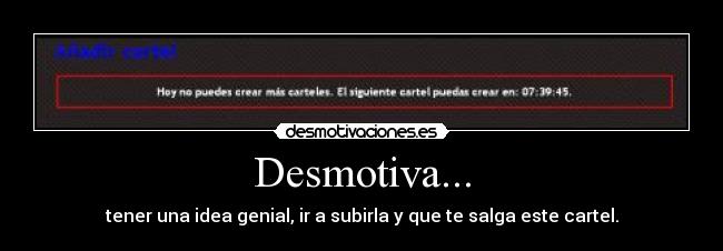 Desmotiva... - 