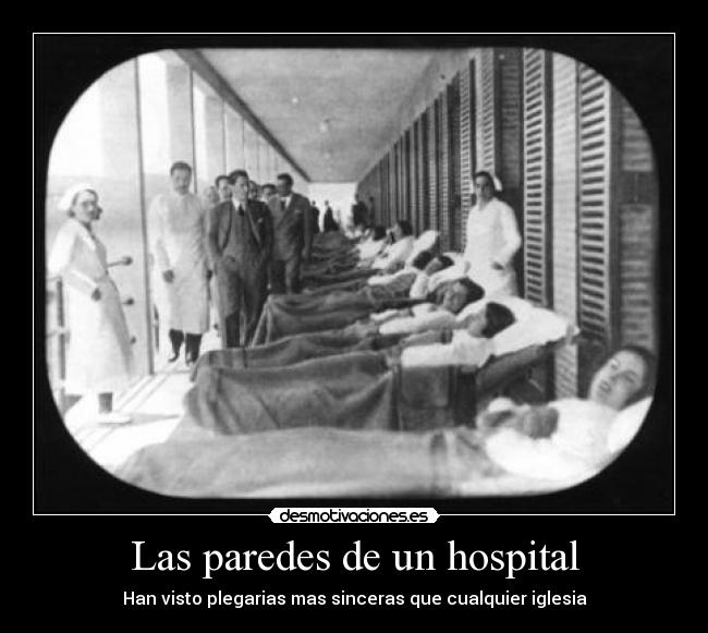 Las paredes de un hospital - 