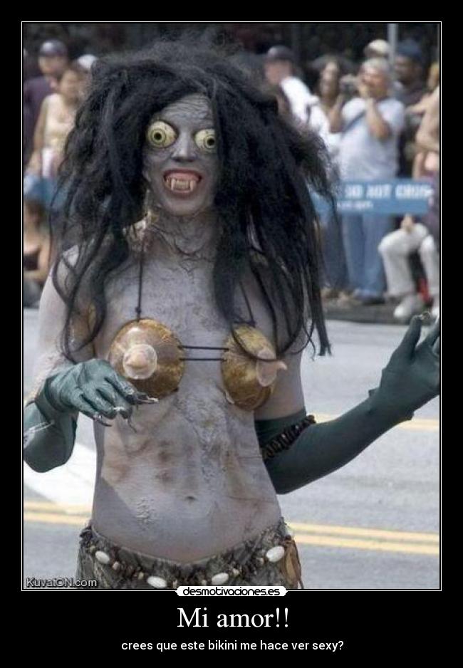 Mi amor!! - crees que este bikini me hace ver sexy?