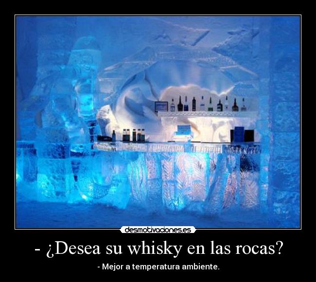 carteles hotel hielo desmotivaciones