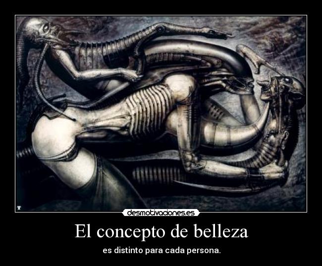 El concepto de belleza -