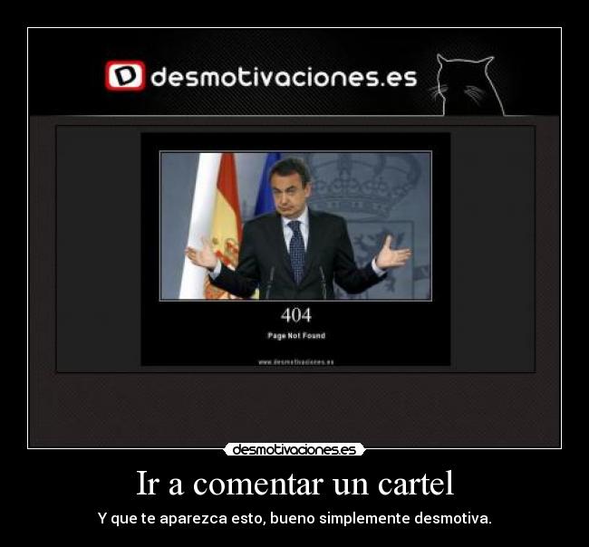 Ir a comentar un cartel -