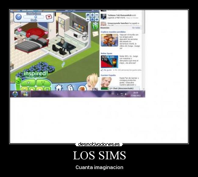 carteles the sims desmotivaciones