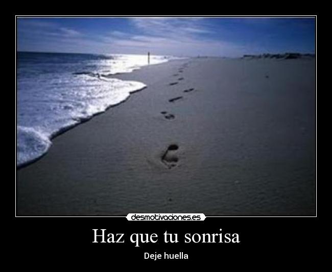 Haz que tu sonrisa - 