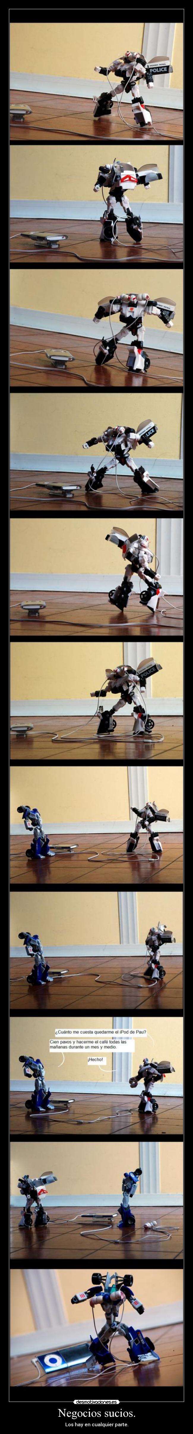 carteles robots 20 basado hechos reales robando las cosas pau falta escrupulos desmotivaciones