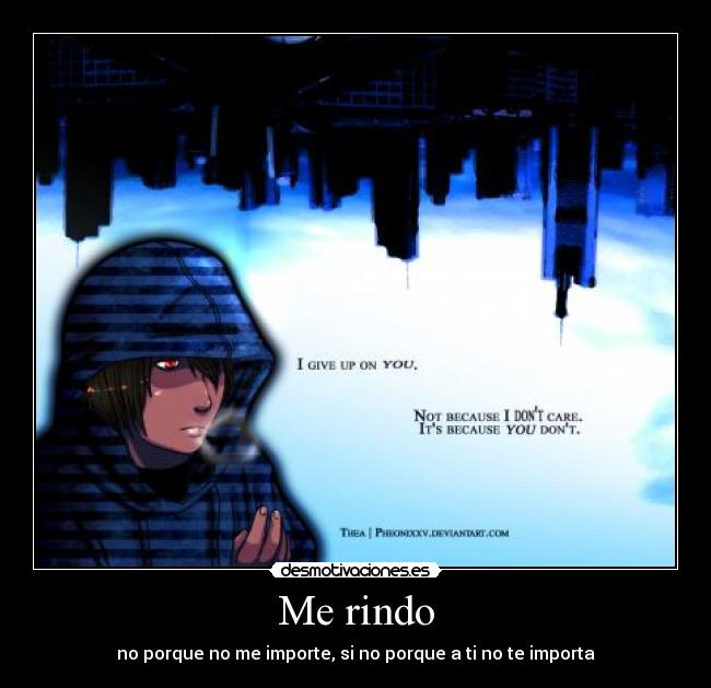 Me rindo -