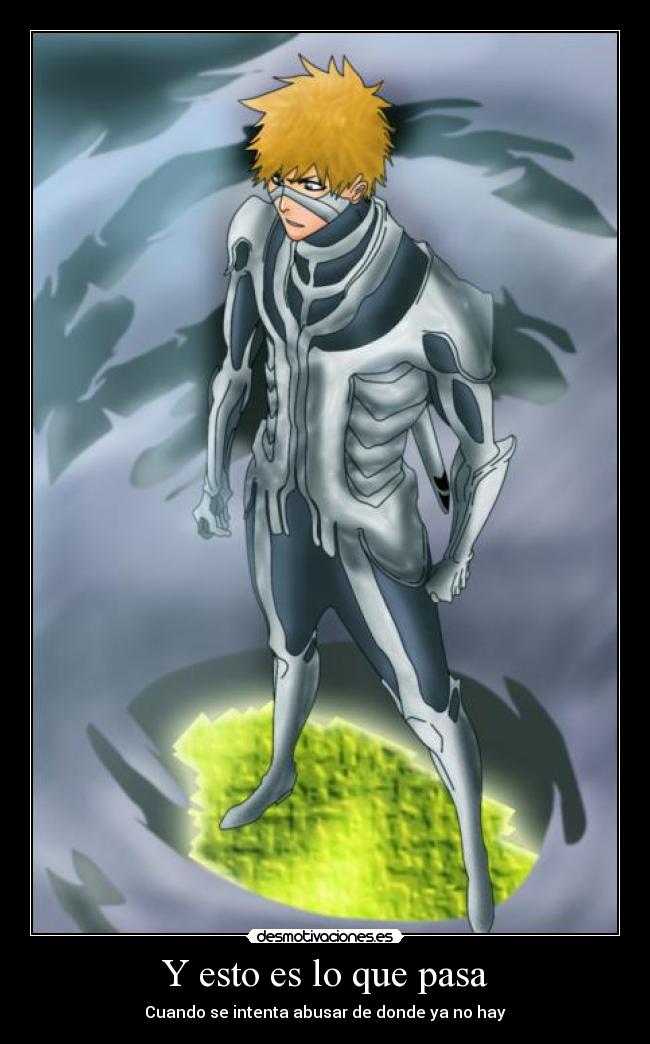 Y esto es lo que pasa -