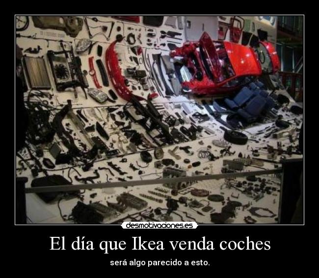 El día que Ikea venda coches - 