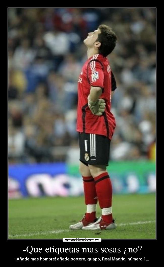 -Que etiquetas mas sosas ¿no? -